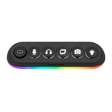 USB-Хаб Streamplify HUB DECK 5-RGB-EU-F, чорний (SPUH-HD51217.11)