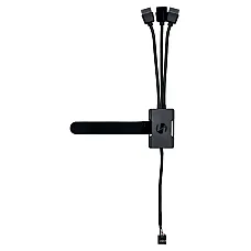 USB-хаб Lian Li USB 2.0 1 to 3 HUB, Black (1854384)