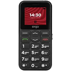 Мобiльний телефон Ergo R181 Dual Sim Black