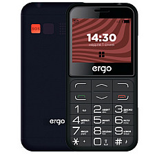 Мобiльний телефон Ergo R231 Dual Sim Black