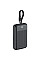 УМБ Acefast 10000mAh 22.5W PD,QC3.0 2xUSB-C,USB-A, with build Type-C cable, M13 Black (6974316283959)