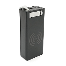 Power bank Voltronic CX16-PD-QI під 16х18650 Wireless charger Digital display Output:22.5W Micro-USB Type-C Lightning ABS PVC Black BOX (1793925)
