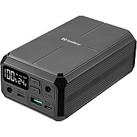 Батарея універсальна Sandberg 27000mAh Laptop DC12-24v 84W, PD/100W, QC/3.0, QI/10W, PowerThrough (4