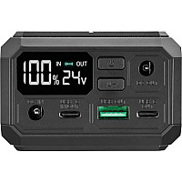 Батарея універсальна Sandberg 27000mAh Laptop DC12-24v 84W, PD/100W, QC/3.0, QI/10W, PowerThrough (4