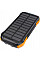 Батарея універсальна Choetech 10000mAh 10W 2USB-A+USB-C,solar panel Black-Orange (B658-OR)