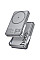 Батарея універсальна HOCO 10000mAh Sunlight PD/20W Magnetic with stand Metal Grey (Q36A / 714987)