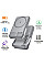 Батарея універсальна HOCO 10000mAh Sunlight PD/20W Magnetic with stand Metal Grey (Q36A / 714987)