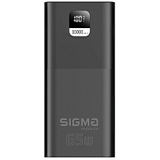 Батарея універсальна Sigma X-power SI30A6QLX 30000mAh, PD/65W, LED, cable 100w, black (4827798835111