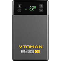 Автомобільний портативний Jump Starter X1 2500A з компресором 150PSI Vtoman (X1_VTOMAN) (1788851)
