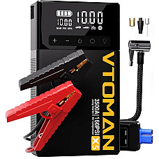 Автомобільний портативний Jump Starter X5 3500A з компресором 160PSI 59.2Wh Vtoman (X5_VTOMAN) (1788852)
