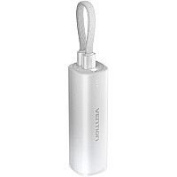УМБ Vention 5000mAh 20W PD, USB-C In/Out, Lightning In/Out, with cable, Gradient Gray (FHWM0)