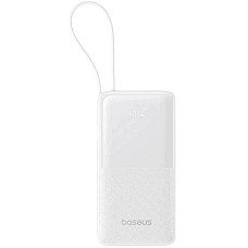 Батарея універсальна Baseus Bipow 2 20000mAh 20W with USB-C cable white (P10077101213-01)