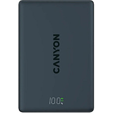 Батарея універсальна Canyon 10000mAh OnPower 511 PD20W Magnetic wireless MagSafe Black (CNS-CPB511B)