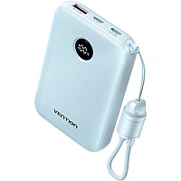 Універсальна мобільна батарея Vention 10000mAh 22.5W Blue (FKAL0-C)