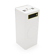 Power bank Voltronic D32-PD-QIMagnetic під 24х18650 Magnetic Wireless Charger Output:22.5W Micro-USB Type-C Lightning ABS PVC White BOX (1782476)