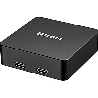 УМБ Sandberg Magnetic Wireless 5000mAh 20W PD, 2xUSB-C, QI-15W for Apple watch and Airpods (421-28)