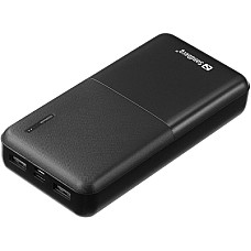 Батарея універсальна Sandberg 20000mAh, Saver, USB-C, Micro-USB, output: USB-A*2 Total 5V/2.4A (320-42)