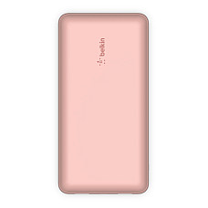 Батарея універсальна Belkin 20000mAh 15W, Dual USB-A, USB-C Rose Gold (BPB012BTRG)