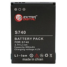 Акумуляторна батарея Extradigital HTC Rose (900 mAh) (DV00DV6100)