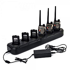 Зарядний пристрій Baofeng для 6 рацій Baofeng UV-5R (BL-5X6 + 6 АКБ BL-5) (ГРР00000209)