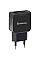 Зарядний пристрій Defender EPA-13 black, 2xUSB, 5V/2.1A, package (83840)