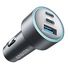 Авто зарядка ANKER PowerDrive 325 – 67W PD + 22.5W USB-A (Чорний) (1777621)