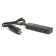 Автомобільний зарядний пристрій PowerPlant UB-860 5xUSB:12-24V, 7.2A (1405622)