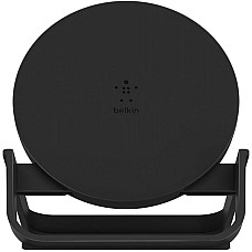 Безпровідний зарядний пристрій Belkin Stand Wireless Charging Qi Black (WIB001ttBK)