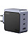 Зарядний пристрій Ugreen 4xUSB 100W (3xUSB-C+USB-A) Gan Nexode Fast Charger Grey X565 (35043)