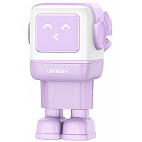 Зарядний пристрій Ugreen CD361 Robot tech Fast Charger 3xUSB 2xUSB-C + USB-A PD65W GaN Purple (35291