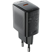 Зарядний пристрій Acefast A104 USB-C PD25W GaN Black (6974316283355)