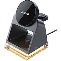Зарядний пристрій Acefast Wireless QI 3in1 15W E17 (6974316282815)