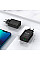 Зарядний пристрій Vention 2xUSB 38W (USB-C+USB-A) PD+QC3.0 black (FBIB0-EU)