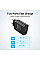 Зарядний пристрій Vention 2xUSB 38W (USB-C+USB-A) PD+QC3.0 black (FBIB0-EU)