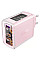 Зарядний пристрій Acefast 3xUSB 65W (2xUSB-C+USB-A) Gan A45 Fast Charger Cherry blossom (69743162820