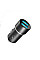 Автомобільний зарядний пристрій SkyDolphin SZ02 Aluminium (2USB, 2.4A) Black (AZP-000074)