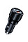 Зарядний пристрій Choetech car USB-A/USB-C 63W QC3.0/PD/PPS black (TC0010-BK)