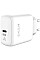 Зарядний пристрій AccLab AL-TC125 1хType-C 5В/3A/25W QC/PD 3.0 White (1283126538841)
