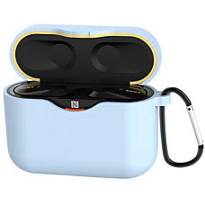 Чохол BeCover Silicon для Sony WF-1000XM3 Light Blue (705691)