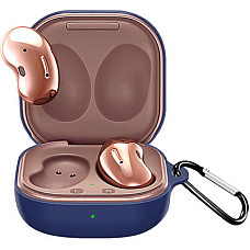 Чохол BeCover Silicon для Samsung Galaxy Buds 2/Buds 2 Pro/Buds Live/Buds Pro Deep Blue (705407)
