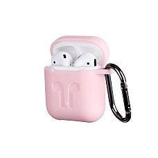 Чохол 2Е для AirPods (Gen 1-2, 2016-2019), Pure Color Silicone Imprint (3.0mm), рожевий світлий (2E-AIR-PODS-IBPCSI-3-LPK) (1472736)