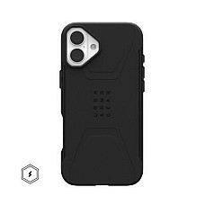 Чохол до мобільного телефона UAG iPhone 16 Plus Civilian Magsafe Black (114443114040)