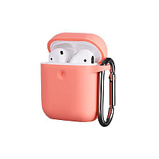 Чохол 2Е для AirPods (Gen 1-2, 2016-2019), Pure Color Silicone (3.0mm) , рожевий (2E-AIR-PODS-IBPCS-3-RPK) (1472684)