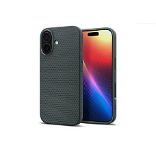 Чохол Spigen для iPhone 17, Liquid Air, Abyss Green (ACS10371)