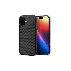 Чохол Spigen для iPhone 17, Liquid Air, Matte Black (ACS10369)