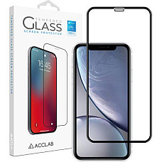 Захисне скло ACCLAB Full Glue для Apple iPhone 11/XR Black (1283126508196)