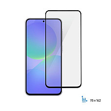 Захисне скло 2E для Samsung Galaxy A36 5G (A366), 2.5D FCFG, (1 Pack), чорна рамка (2E-G-A36-SMFCFG-BB) (1838750)