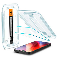 Скло захисне Spigen iPhone 16 Pro Glas.tR EZ Fit (2 Pack) (AGL07928)