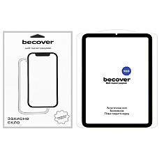Захисне скло BeCover 10D для Apple iPad Mini 7 2024 Black (712272)