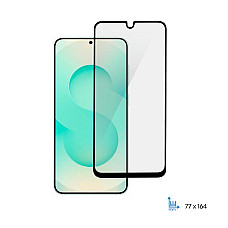 Захисне скло 2E для Samsung Galaxy A16 (A165) , 2.5D FCFG, (1 Pack), чорна рамка (2E-G-A16-SMFCFG-BB)
